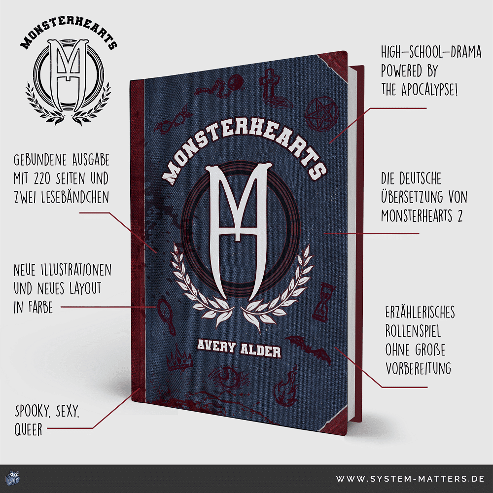 Monsterhearts - System Matters - DE