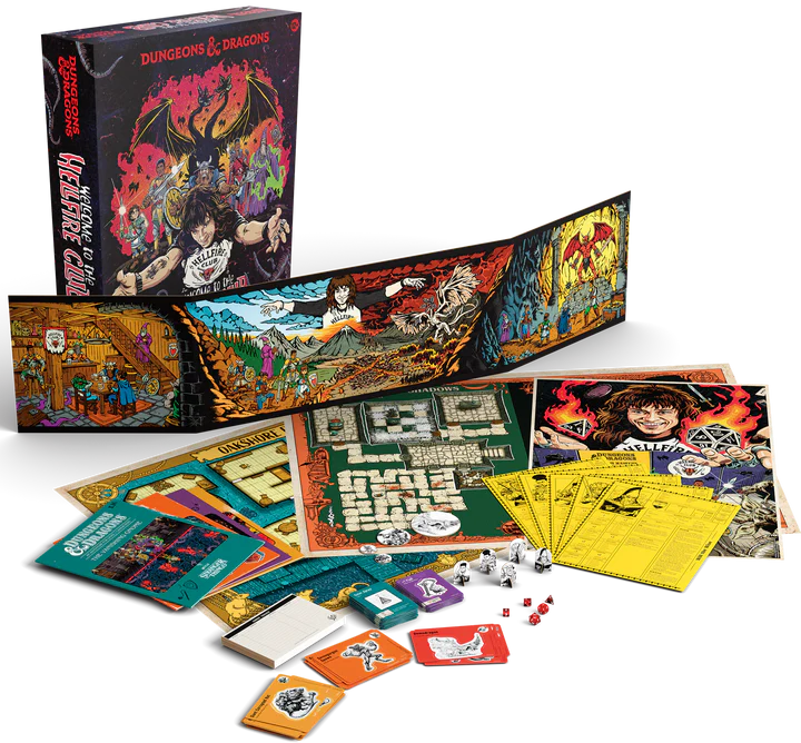 D&D Stranger Things Welcome to the Hellfire Club - Englisch