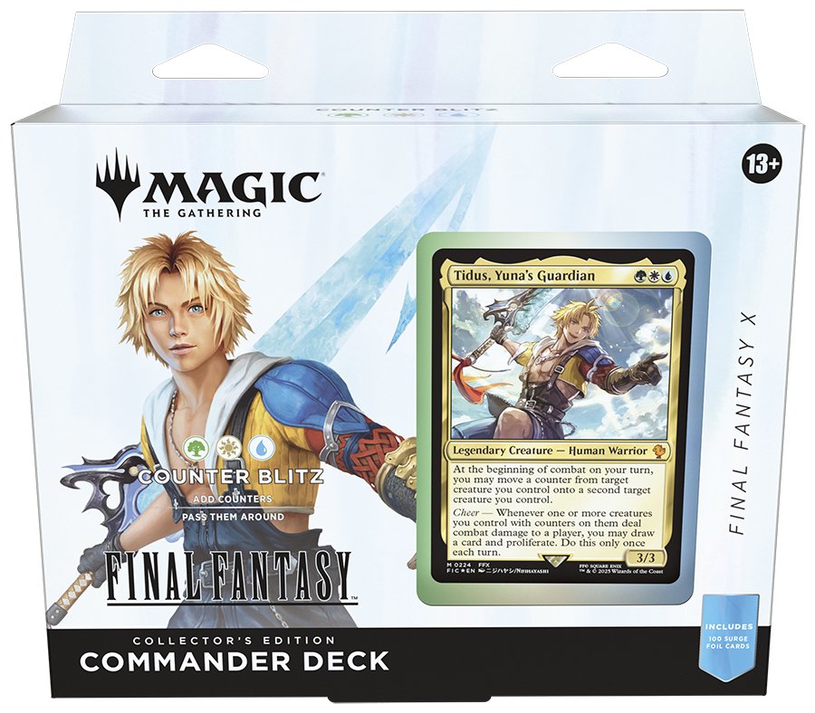 Magic: The Gathering FINAL FANTASY X Collector Commander-Deck – Konter-Blitz (Englisch)
