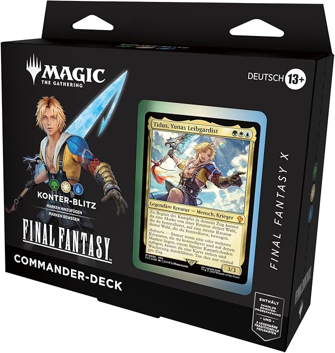 Magic: The Gathering FINAL FANTASY X Commander-Deck – Konter-Blitz (Englisch)