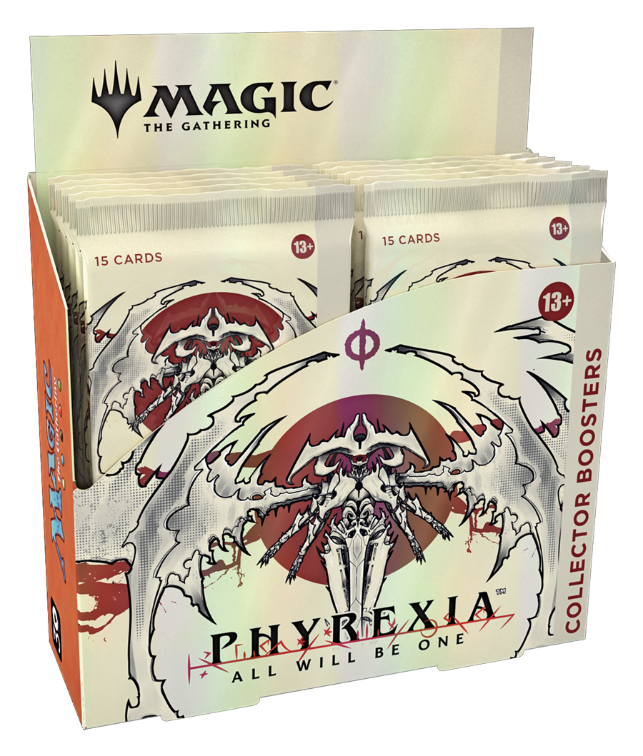 mtg phyrexia all will be one collector booster display