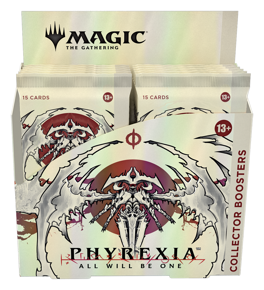 mtg phyrexia all will be one collector booster display