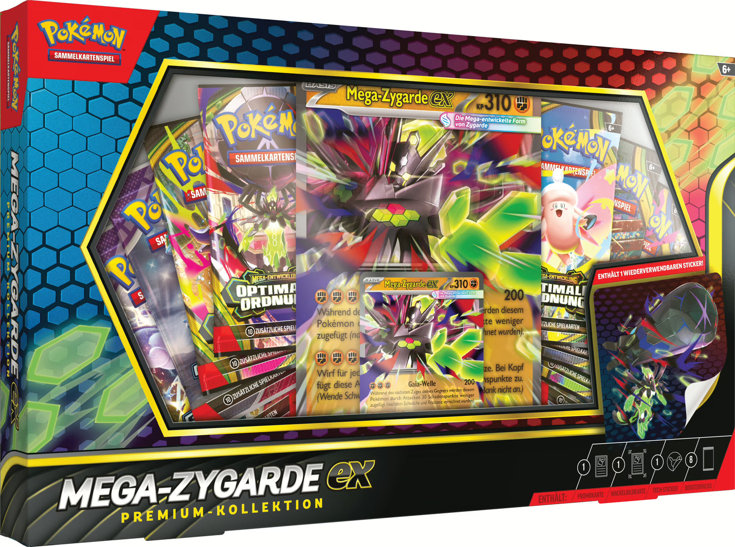 Pokémon TCG Mega Zygarde Kollektion