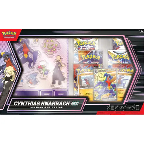 Pokemon Cynthias Knakrack Ex Premium Kollektion Deutsch
