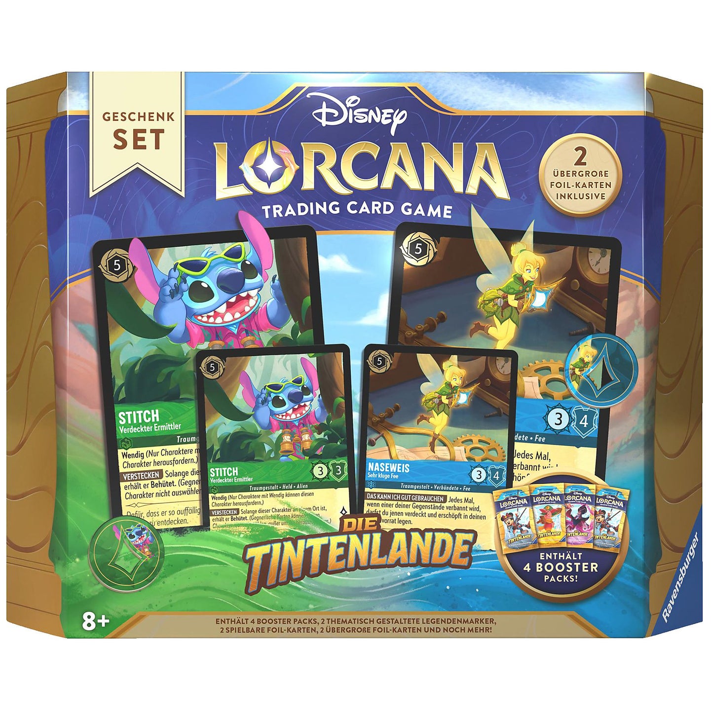 Disney Lorcana TCG Die Tintenlande Geschenkset DE