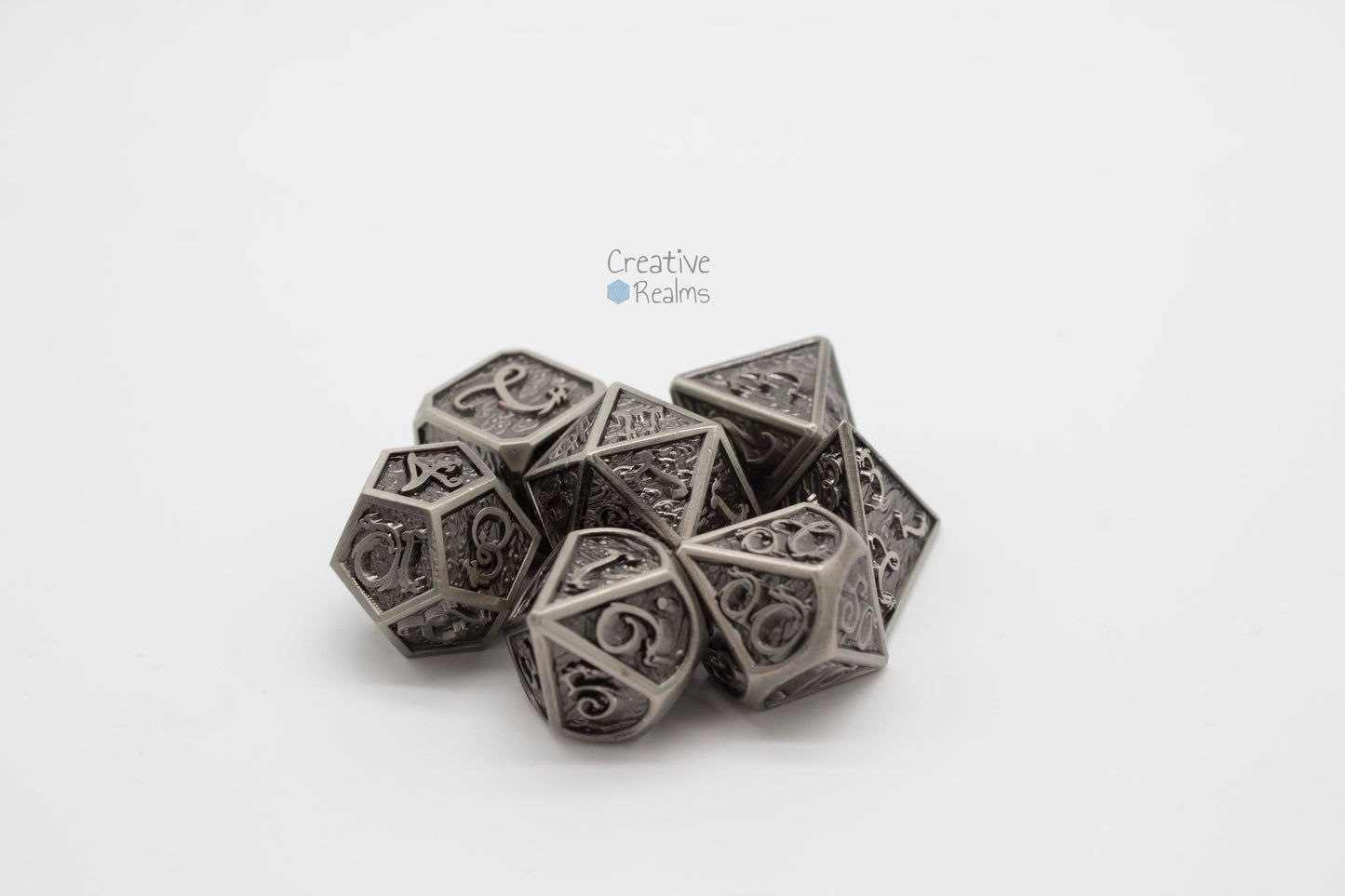 Würfelset 7-teilig Frostdrache