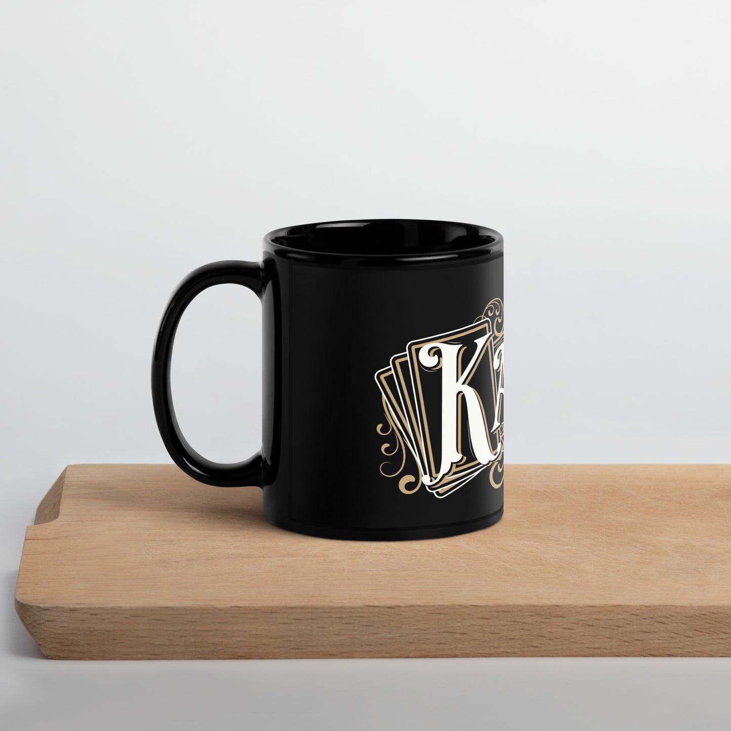 KARDS Logo - schwarze Tasse
