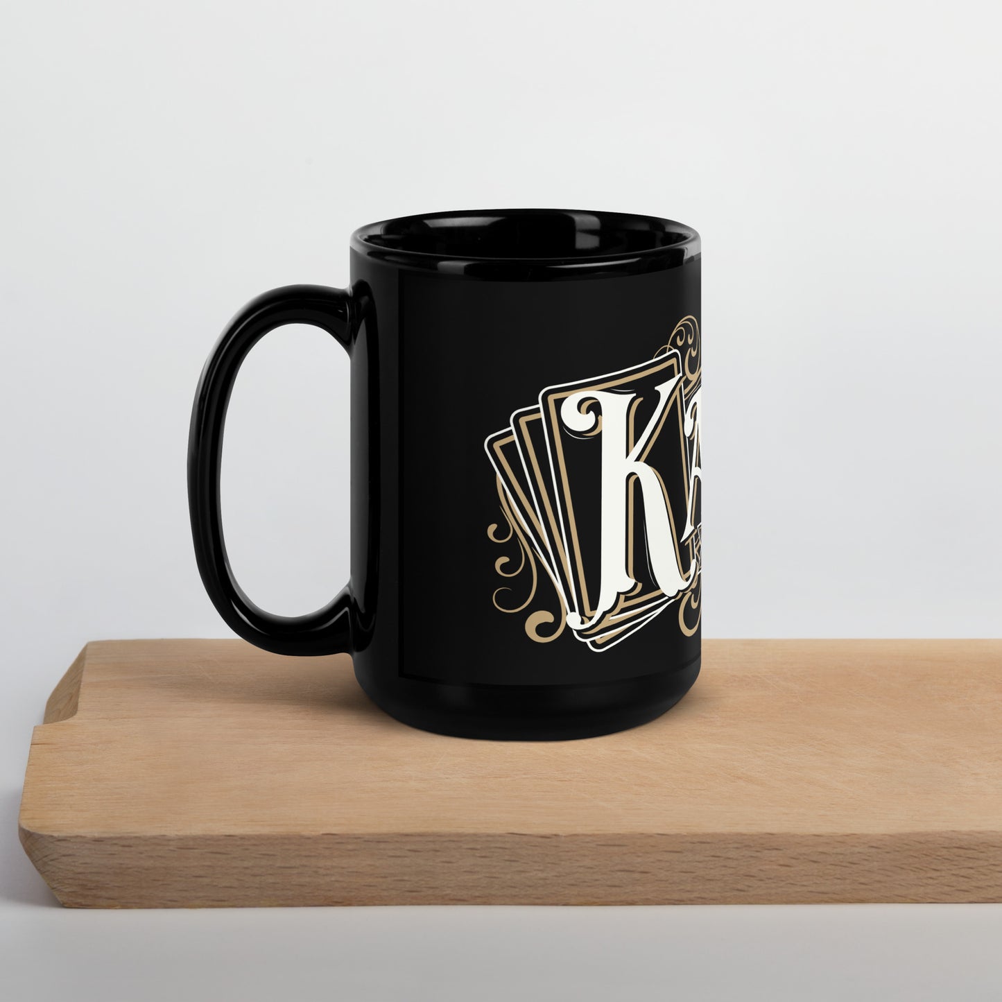 KARDS Logo - schwarze Tasse