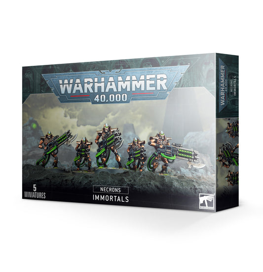 Warhammer 40k Immortals Necrons
