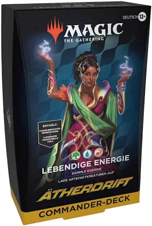 Ätherdrift Commander Deck Lebendige Energie deutsch - MtG Magic the Gathering