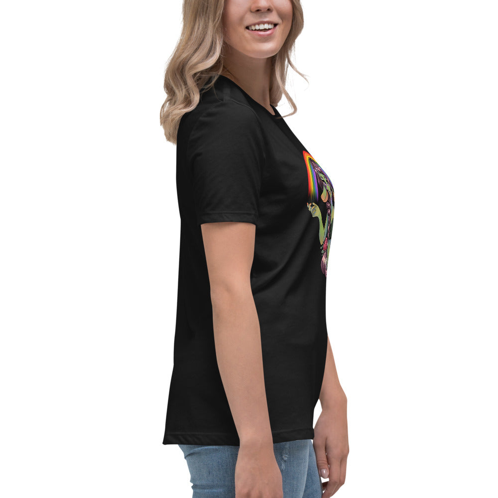 Lockeres Damen-T-Shirt