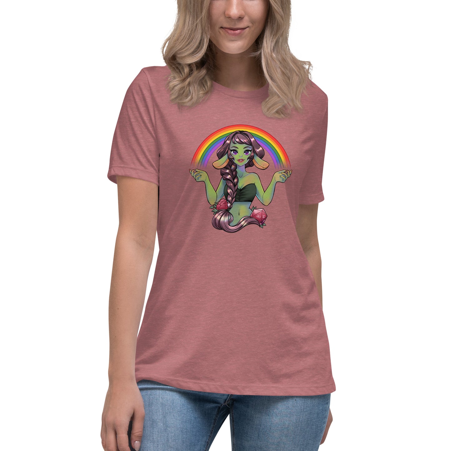 Lockeres Damen-T-Shirt