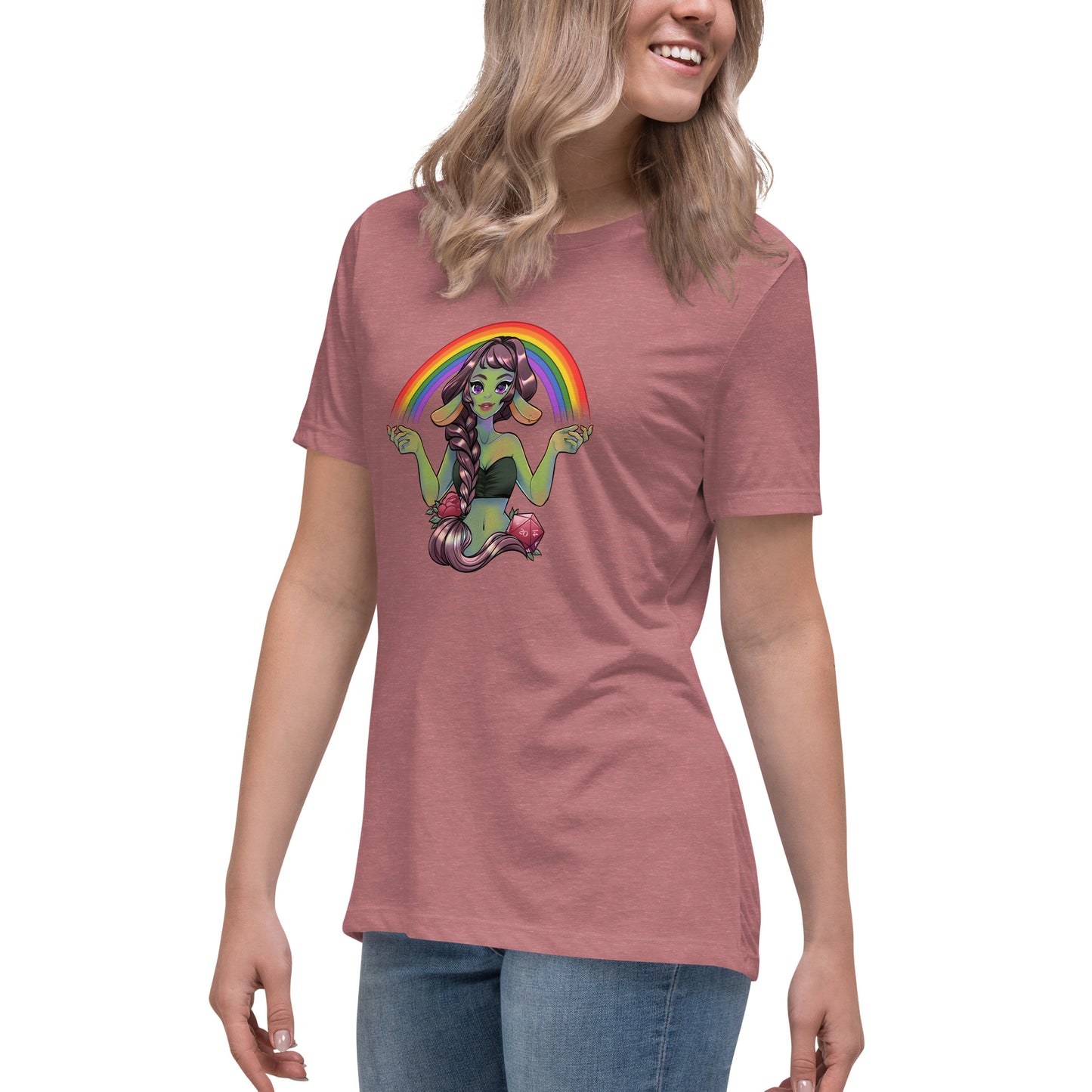 Lockeres Damen-T-Shirt