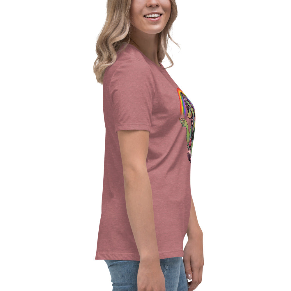 Lockeres Damen-T-Shirt