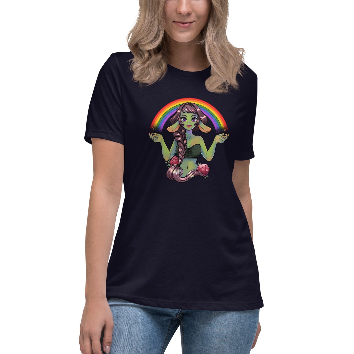 Lockeres Damen-T-Shirt