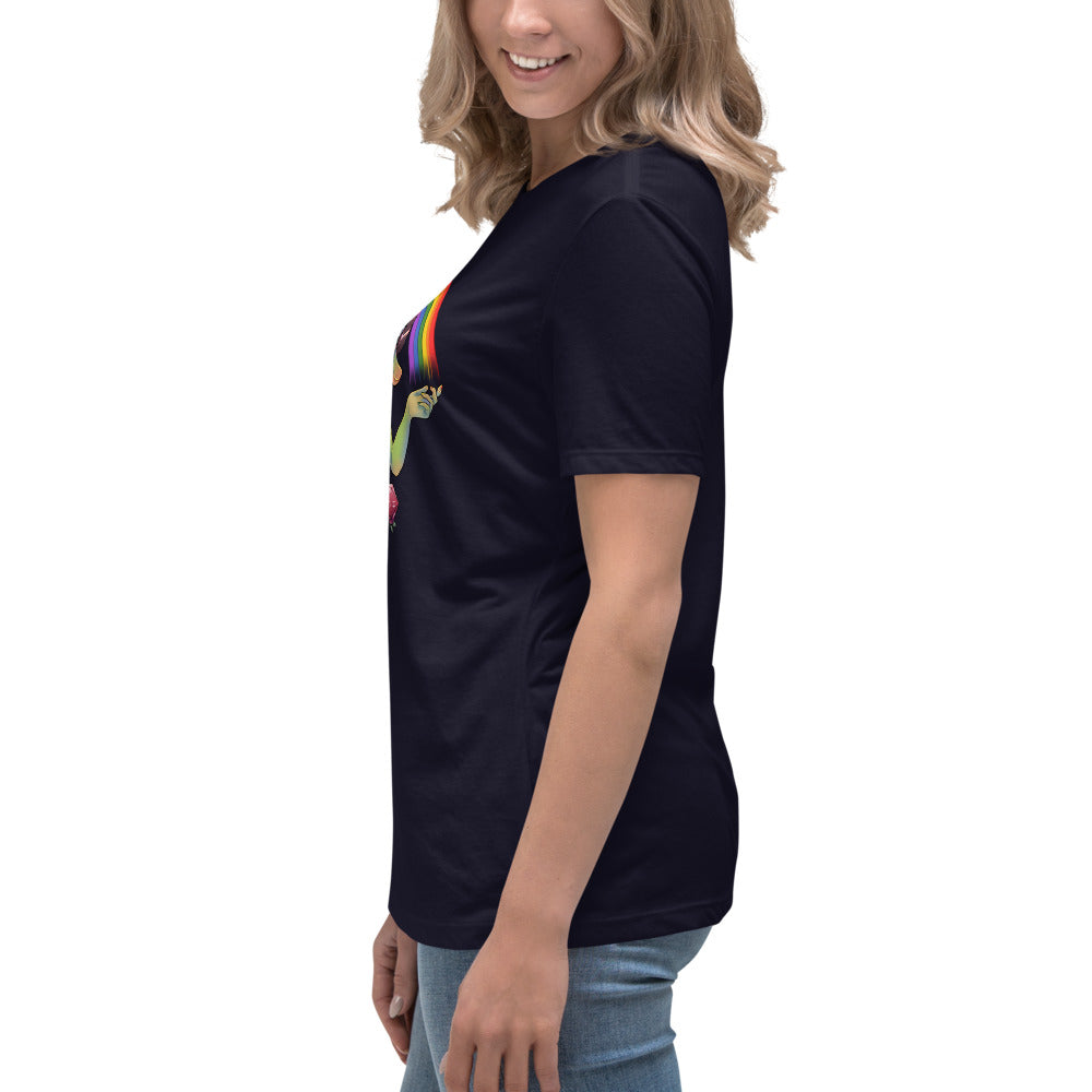 Lockeres Damen-T-Shirt
