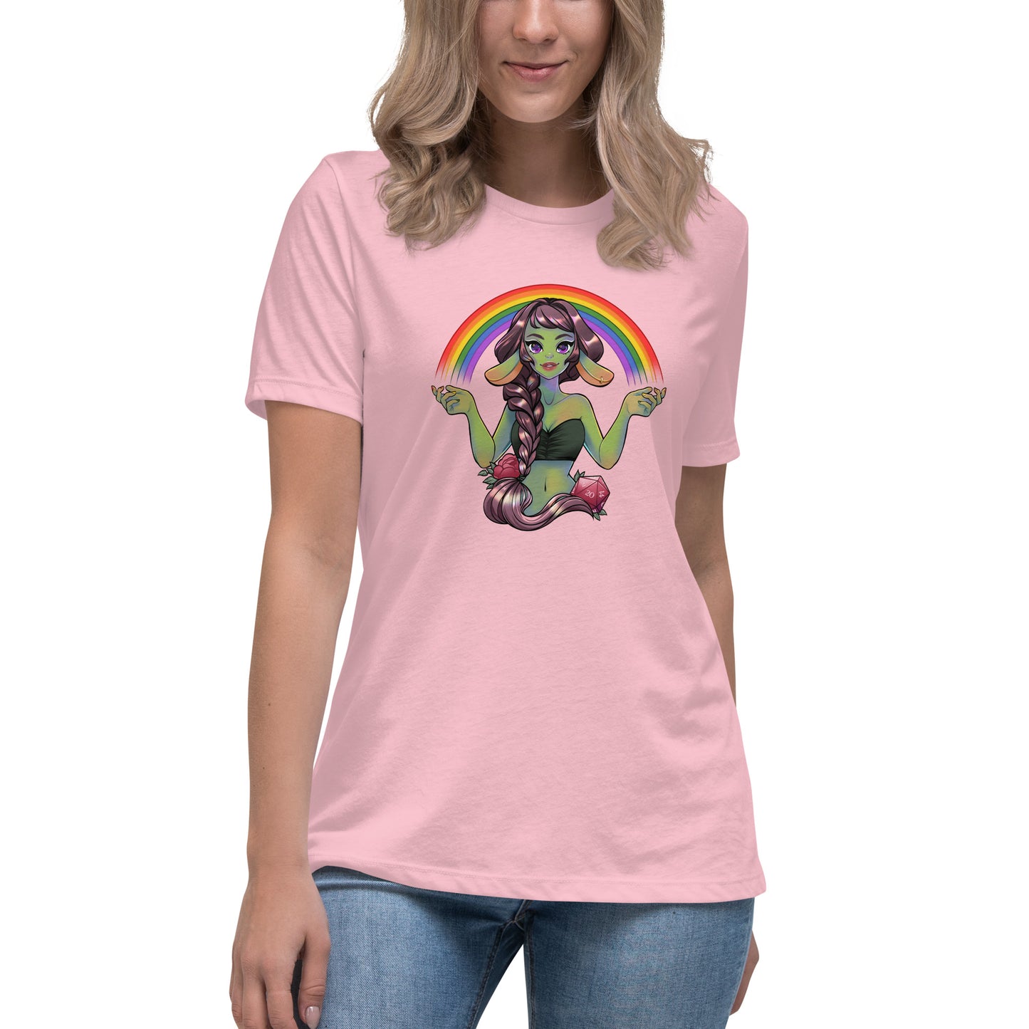 Lockeres Damen-T-Shirt