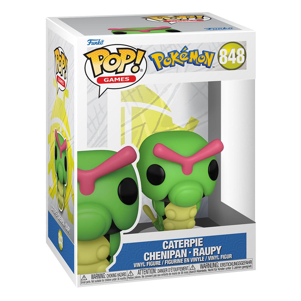 Pokemon POP! Games Vinyl Figur Raupy (EMEA) 9 cm