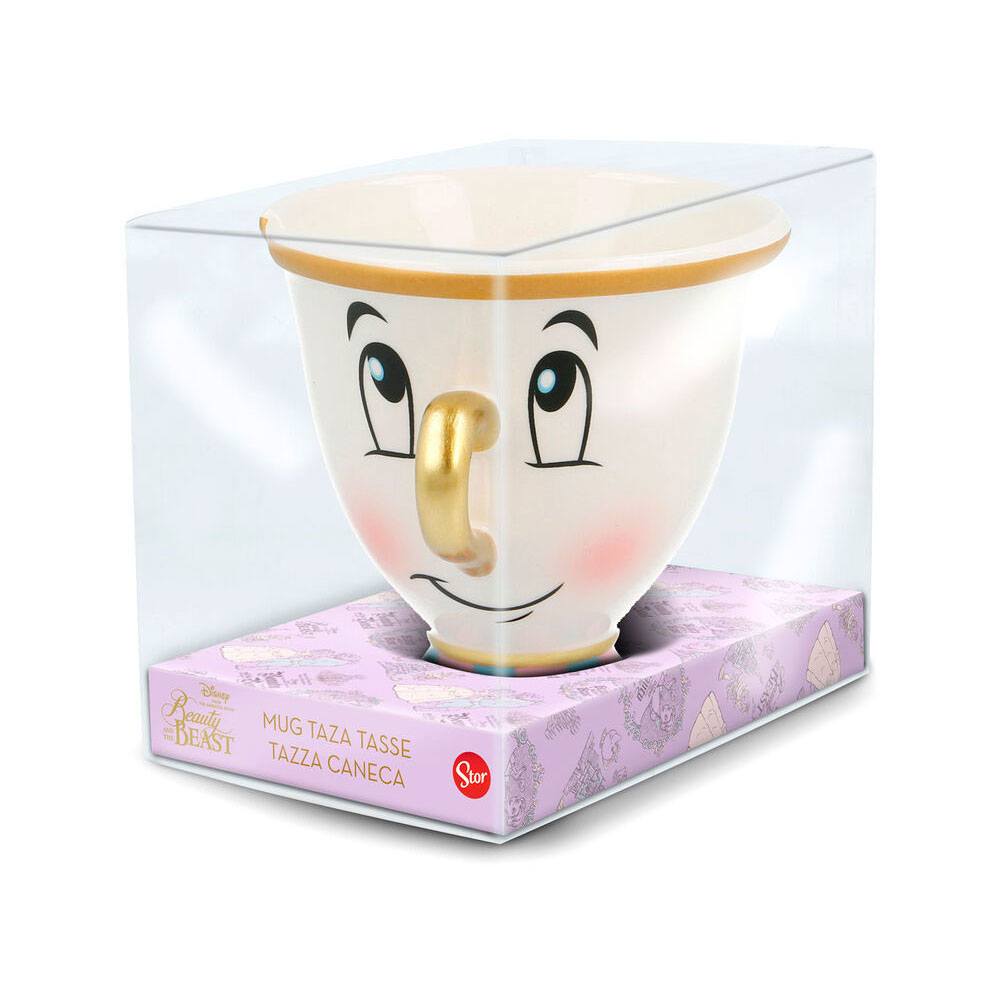 Die Schöne und das Biest 3D Tasse Chip 170 ml