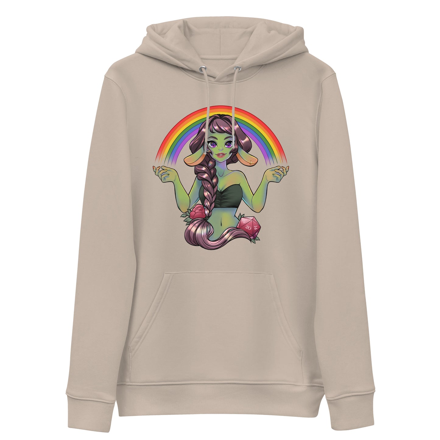 Pride Goblin - Umweltfreundlicher Unisex-Kapuzenpullover
