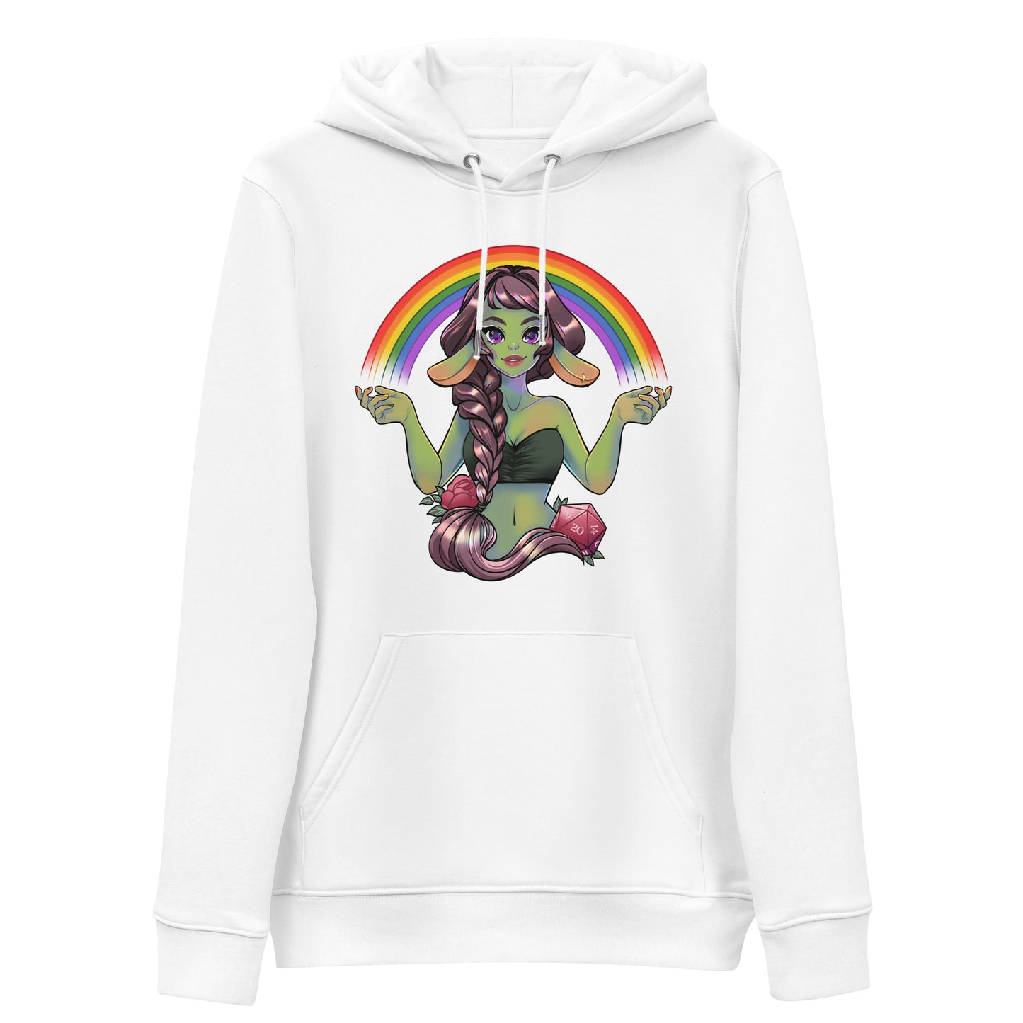 Pride Goblin - Umweltfreundlicher Unisex-Kapuzenpullover