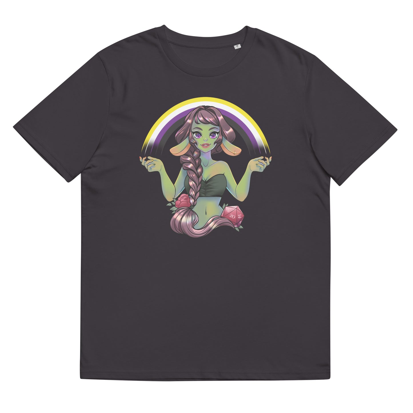 Pride Goblin - Non-Binary - Unisex-Bio-Baumwoll-T-Shirt