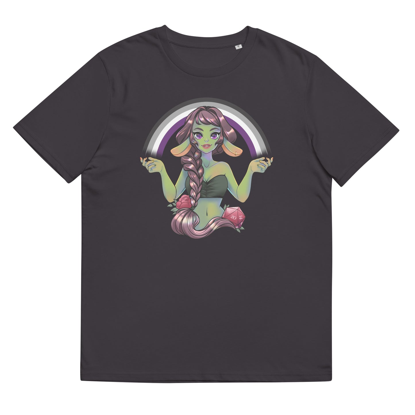 Pride Goblin - Asexual - Unisex-Bio-Baumwoll-T-Shirt