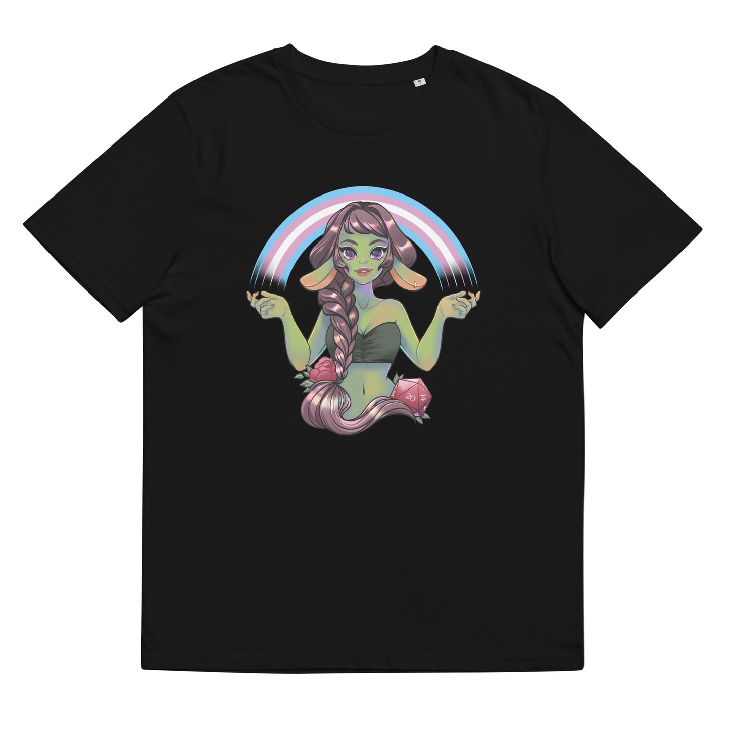 Pride Goblin - Transgender - Unisex-Bio-Baumwoll-T-Shirt