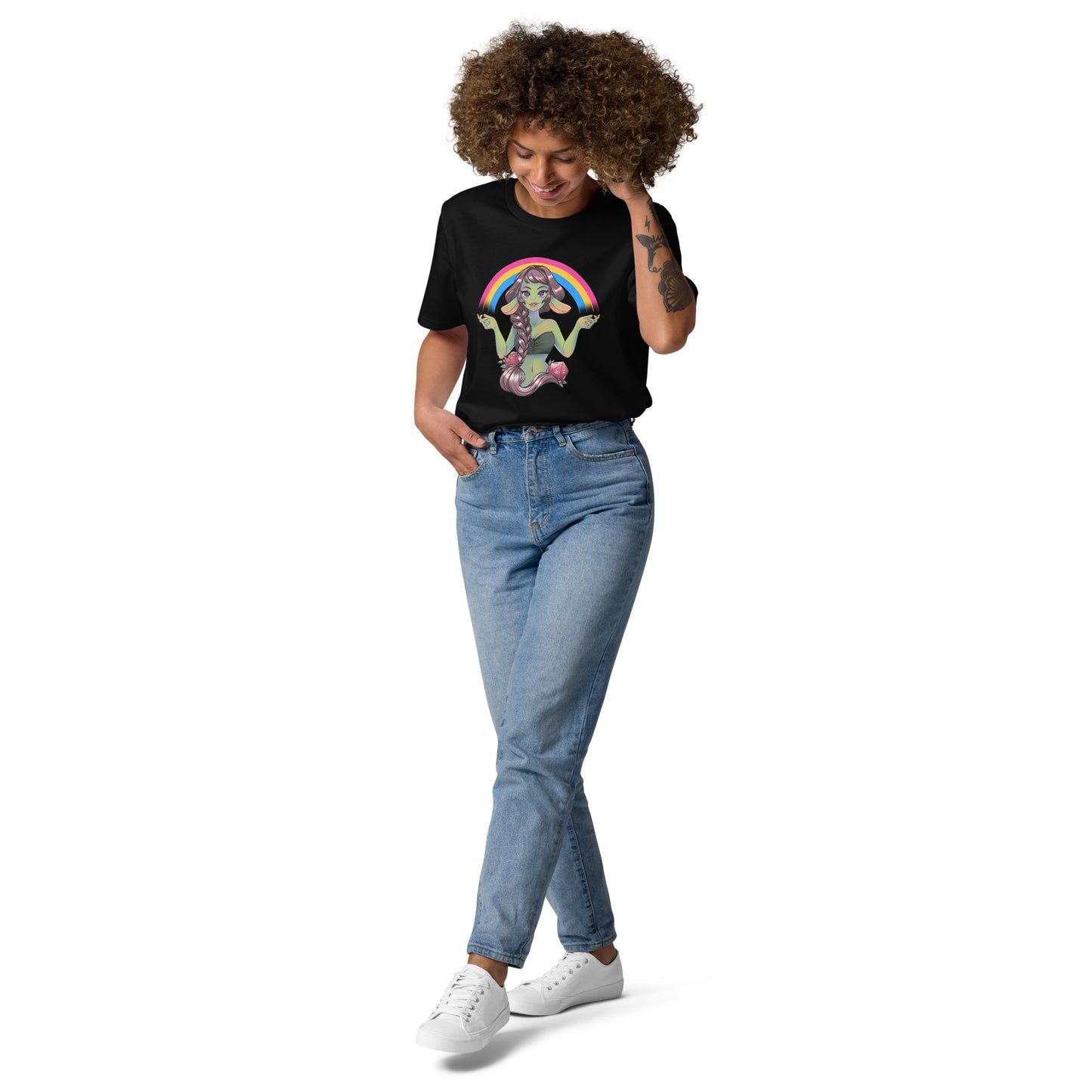 Pride Goblin - Pansexual - Unisex-Bio-Baumwoll-T-Shirt