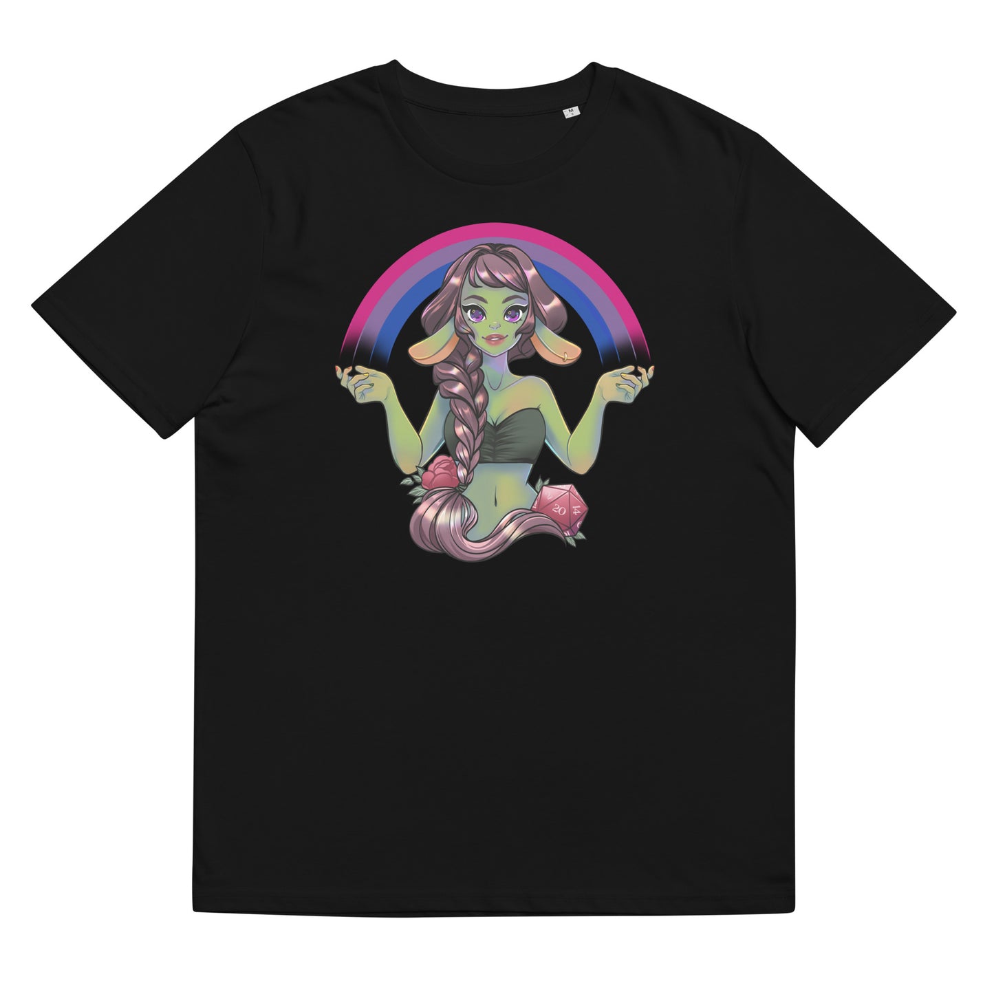 Pride Goblin - Bisexual - Unisex-Bio-Baumwoll-T-Shirt