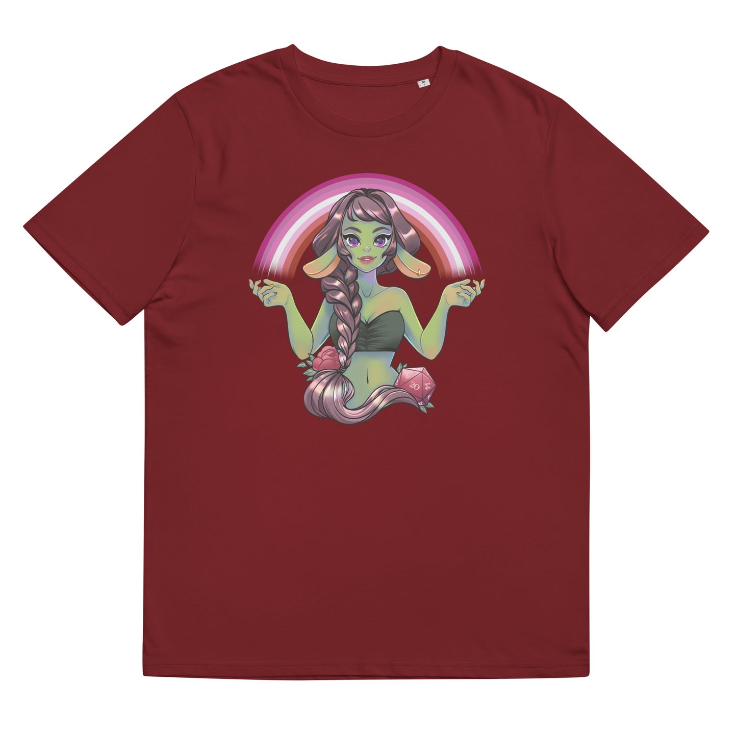 Pride Goblin - Lesbian - Unisex-Bio-Baumwoll-T-Shirt