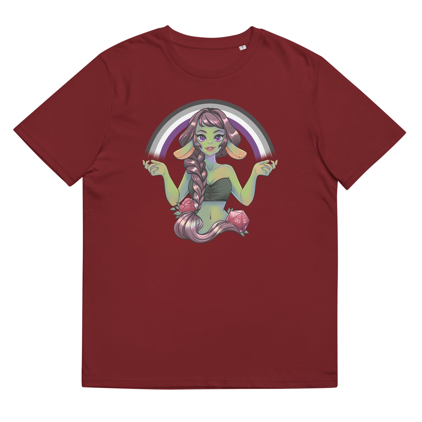 Pride Goblin - Asexual - Unisex-Bio-Baumwoll-T-Shirt
