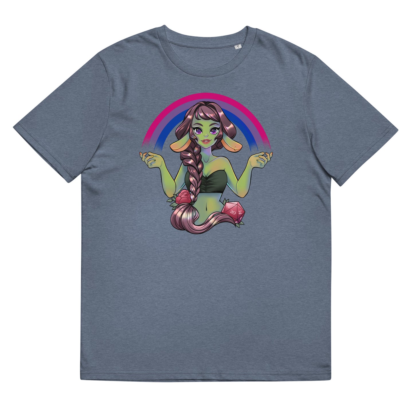 Pride Goblin - Bisexual - Unisex-Bio-Baumwoll-T-Shirt