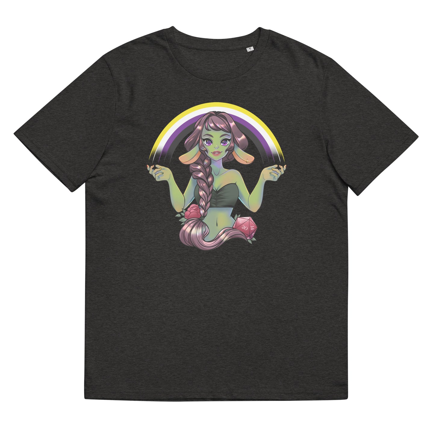 Pride Goblin - Non-Binary - Unisex-Bio-Baumwoll-T-Shirt