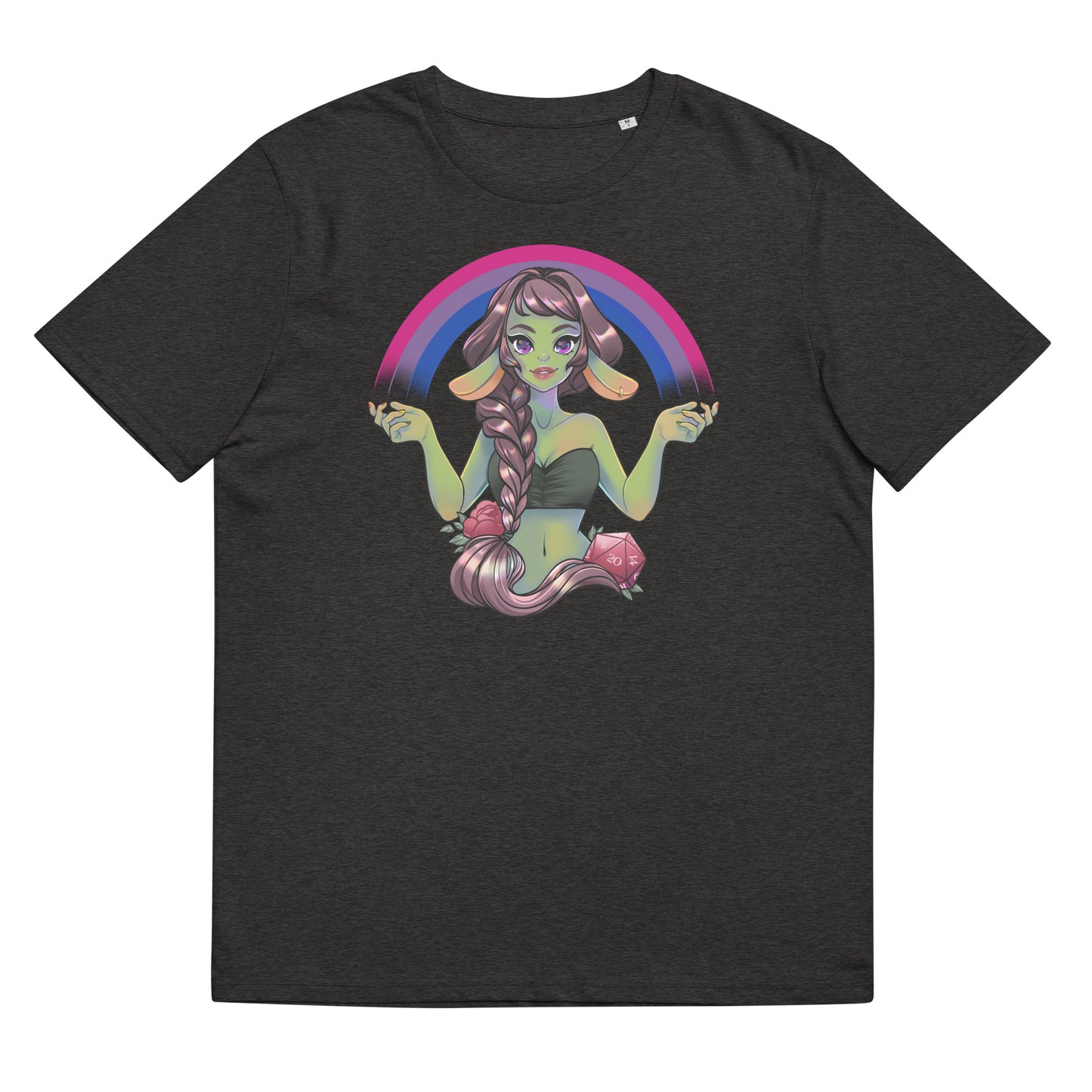 Pride Goblin - Bisexual - Unisex-Bio-Baumwoll-T-Shirt