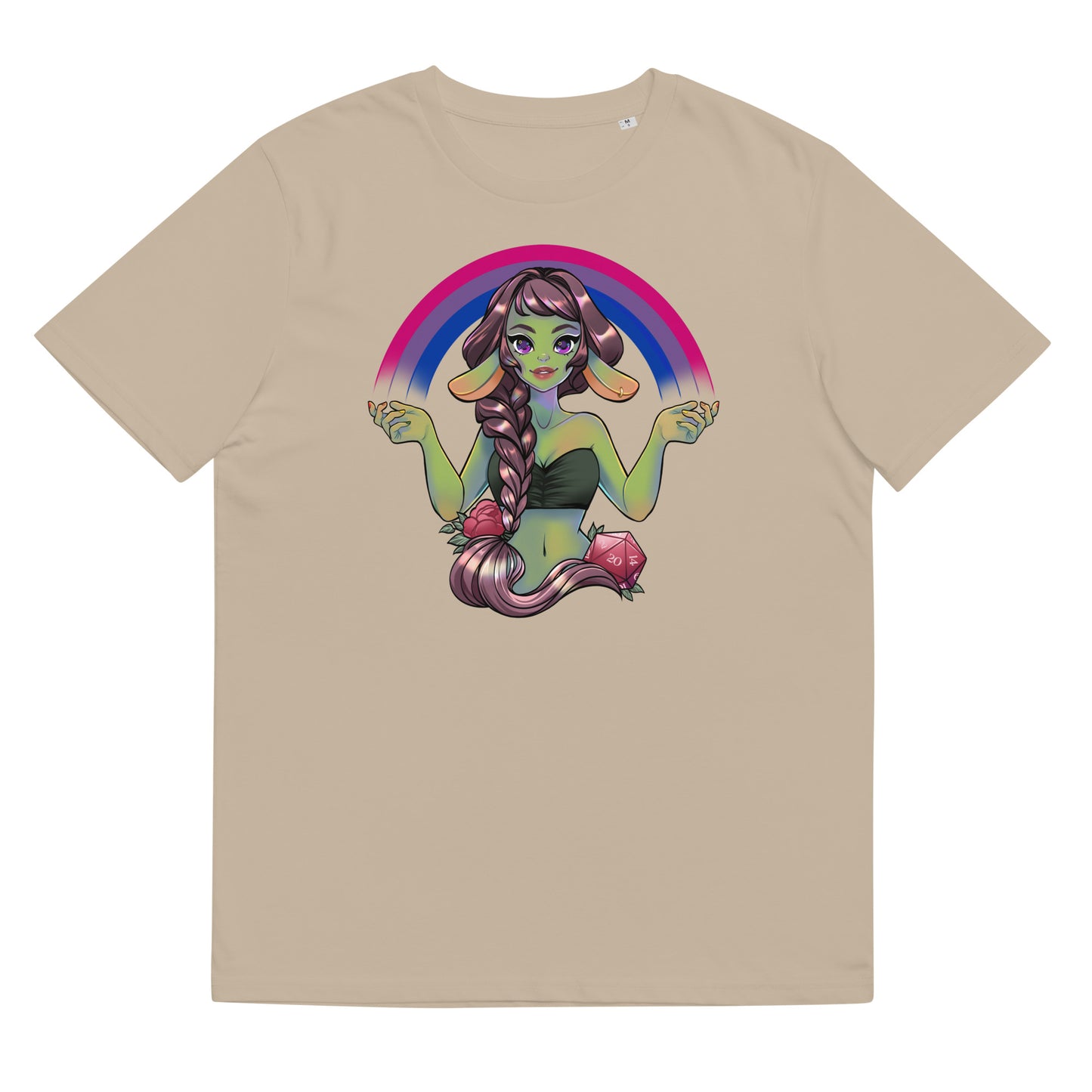Pride Goblin - Bisexual - Unisex-Bio-Baumwoll-T-Shirt