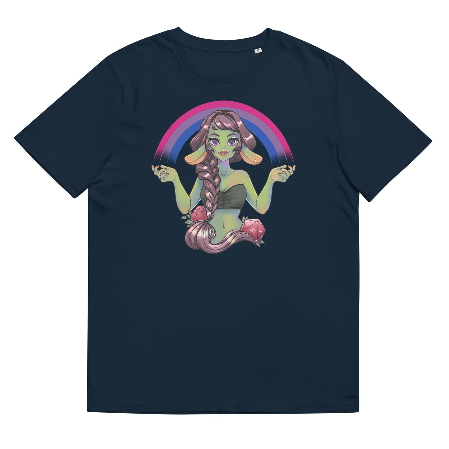 Pride Goblin - Bisexual - Unisex-Bio-Baumwoll-T-Shirt