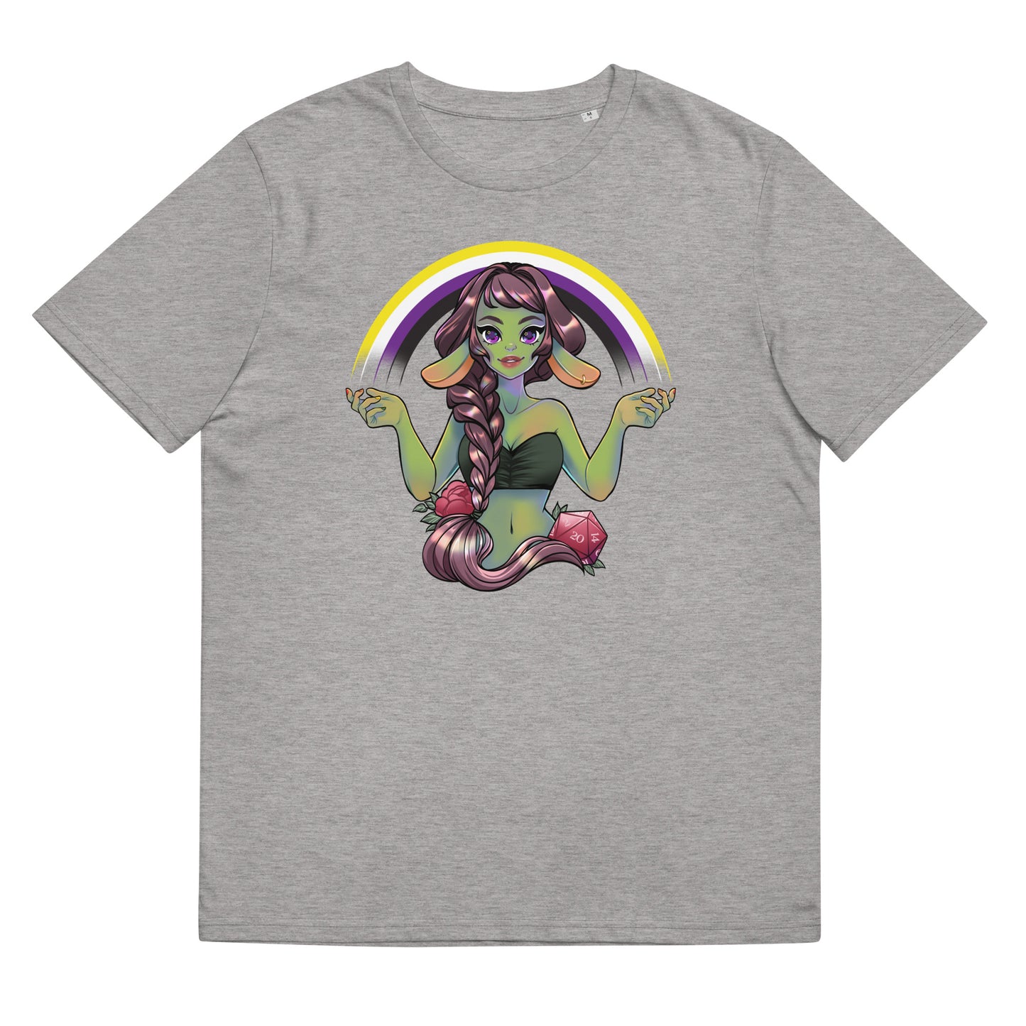 Pride Goblin - Non-Binary - Unisex-Bio-Baumwoll-T-Shirt