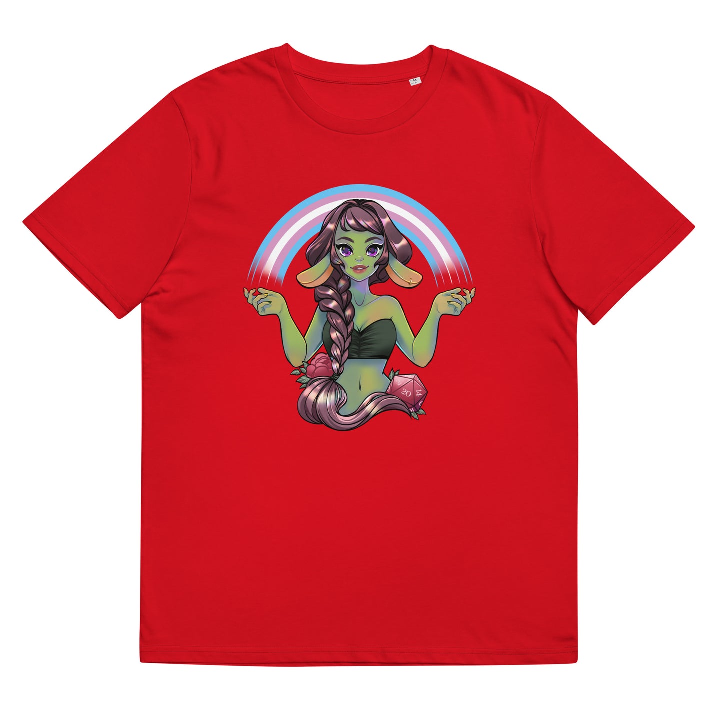 Pride Goblin - Transgender - Unisex-Bio-Baumwoll-T-Shirt