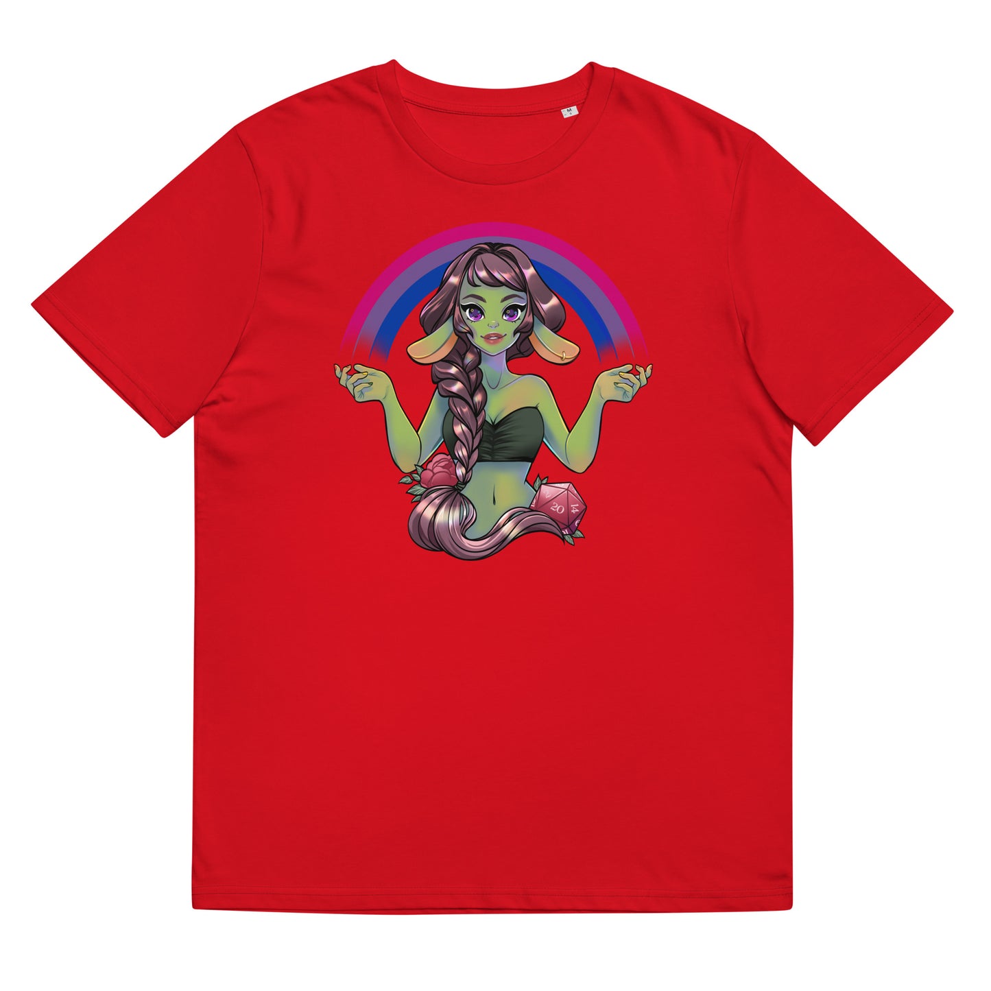 Pride Goblin - Bisexual - Unisex-Bio-Baumwoll-T-Shirt