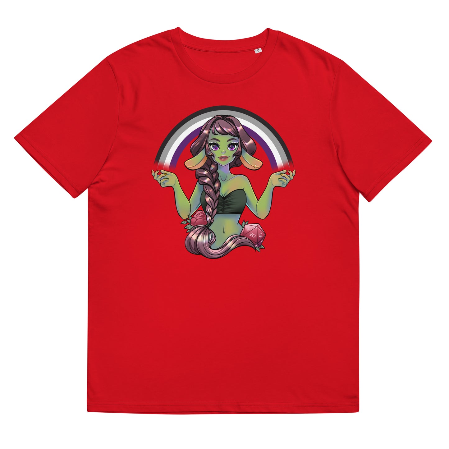 Pride Goblin - Asexual - Unisex-Bio-Baumwoll-T-Shirt