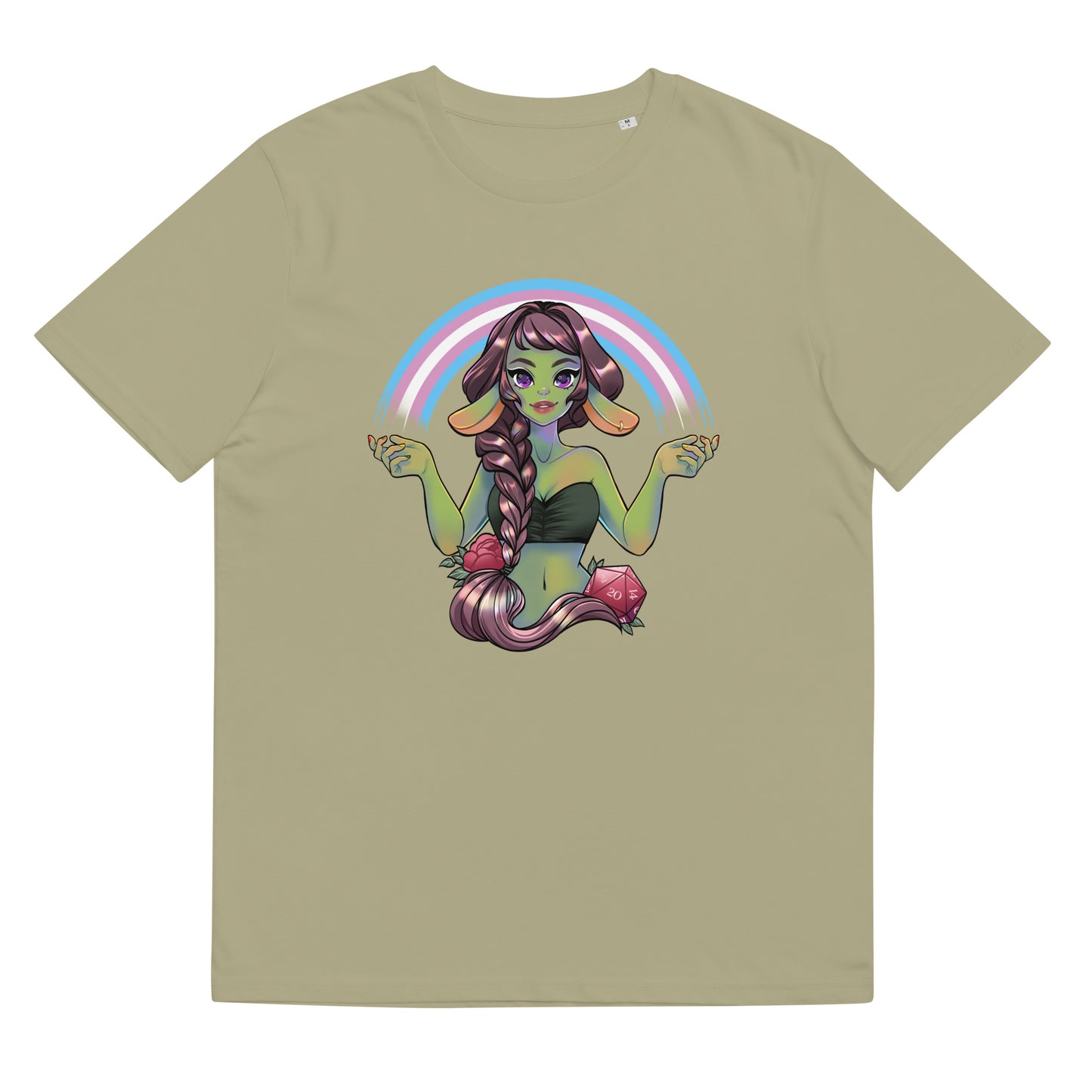 Pride Goblin - Transgender - Unisex-Bio-Baumwoll-T-Shirt