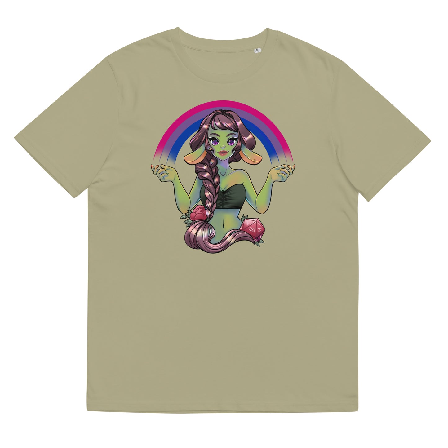 Pride Goblin - Bisexual - Unisex-Bio-Baumwoll-T-Shirt