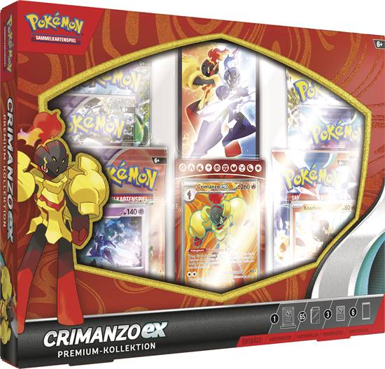 Pokemon TCG Crimanzo ex Premium Kollektion deutschj