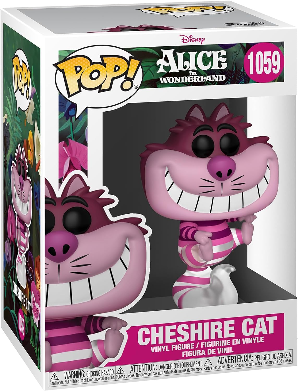 Alice im Wunderland POP! Disney Vinyl Figur Cheshire Cat 9 cm