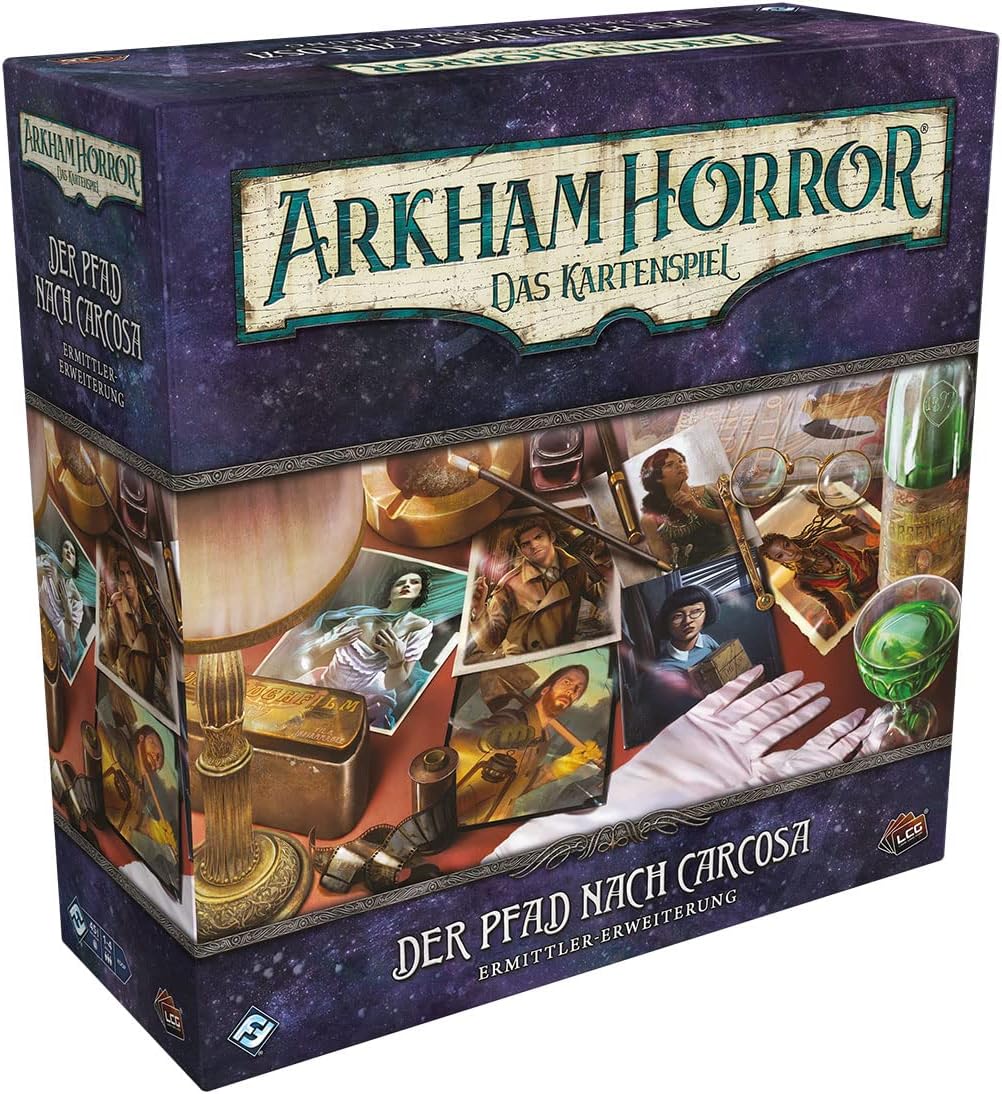 Arkham Horror LPG Der Pfad nach Carcosa Ermittler Erweiterung