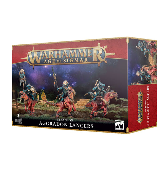 Warhammer Age of Sigmar: Aggradon-Lanzenreiter