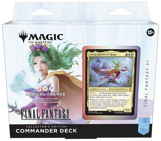 Magic: The Gathering FINAL FANTASY VI Collector Commander-Deck – Revival-Trance (Englisch)