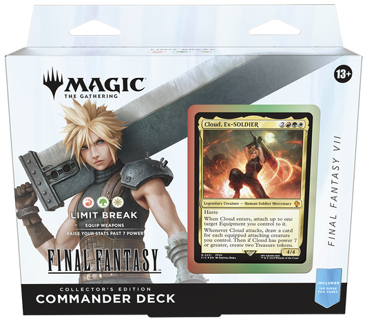 Magic: The Gathering FINAL FANTASY VII Collector Commander-Deck – Limit-Break (Englisch)