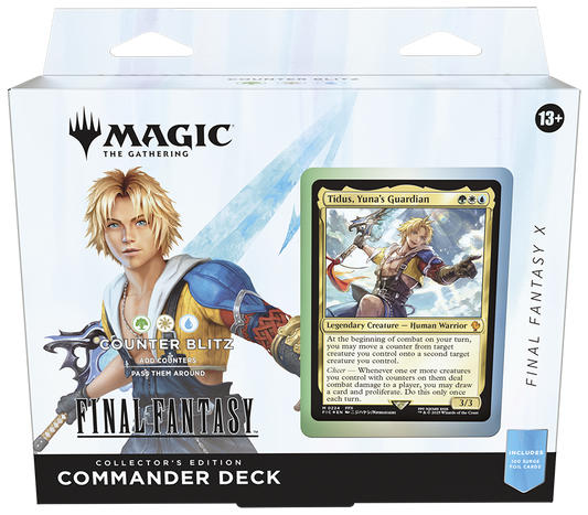 Magic: The Gathering FINAL FANTASY X Collector Commander-Deck – Konter-Blitz (Englisch)